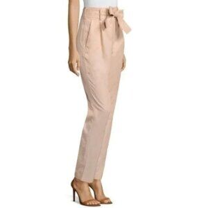 Maje Panisse Bow Belt Slim Pant Size 38